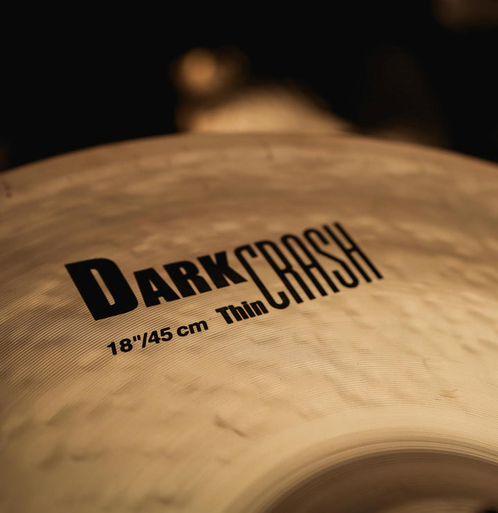 Zildjian K Zildjian Series - 18" Dark Crash Thin Cymbal 18 Zoll Dark Thin, 18 Zoll Dark Thin