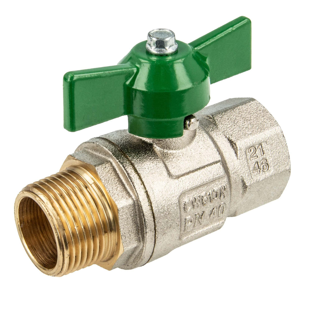 ITAP -IT379B034- Trinkwasser-Kugelhahn GREEN Typ 379 - IG x AG 3/4 Zoll (DN 20)