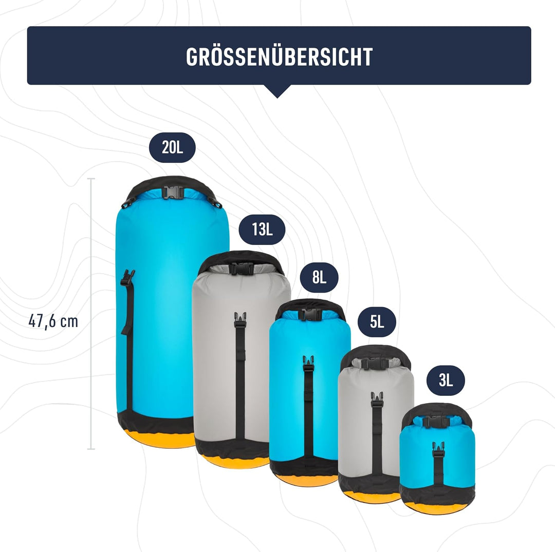 Sea to Summit Evac Compression Dry Bag UL 13L High Rise