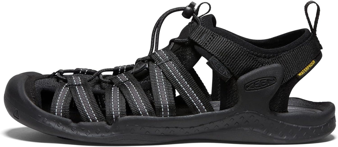 KEEN Herren Drift Creek H2 Sandalen 48 EU Schwarz, 48 EU Schwarz