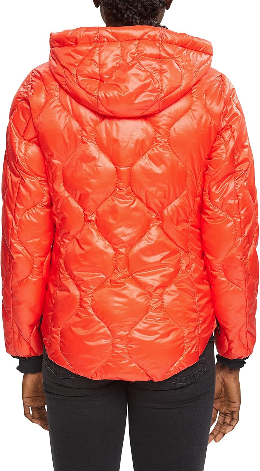 ESPRIT Damen 013ee1g370 Jacke XS 635/ORANGE RED, XS 635/ORANGE RED