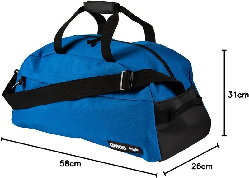 Arena Unisex – Erwachsene Sporttasche Duffle Team 40l Blau (Team Royal Melange), Blau (Team Royal Me