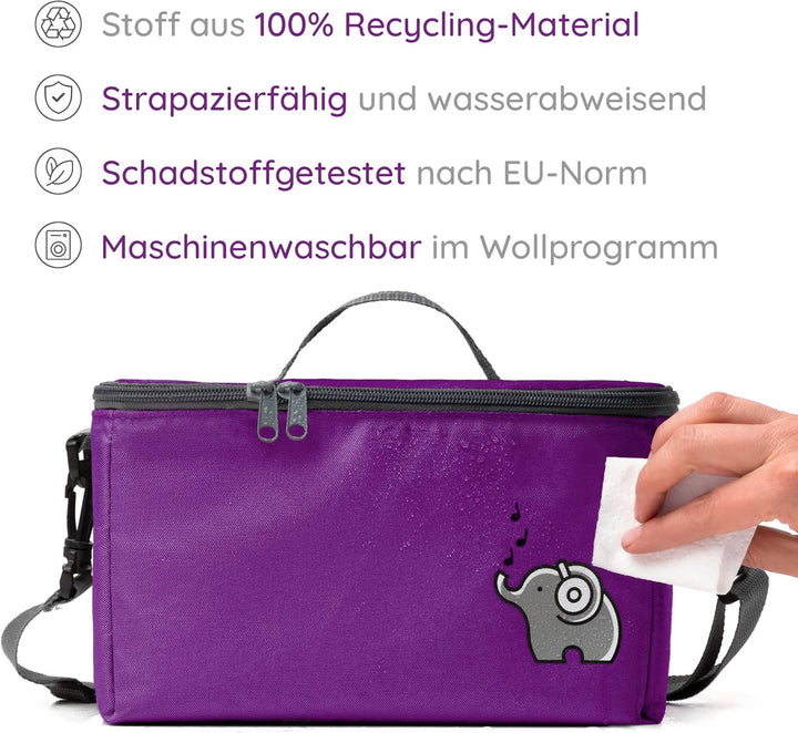 fantifant Musikbox Tasche für Toniebox [ + Netzbeutel für Tonie Aufbewahrung ] Flexible TRANSPORTTAS