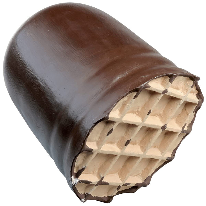 Deko XXL Schokokuss Lebensmittel-Attrappe, Imitat, Fake Dekoration 35 cm