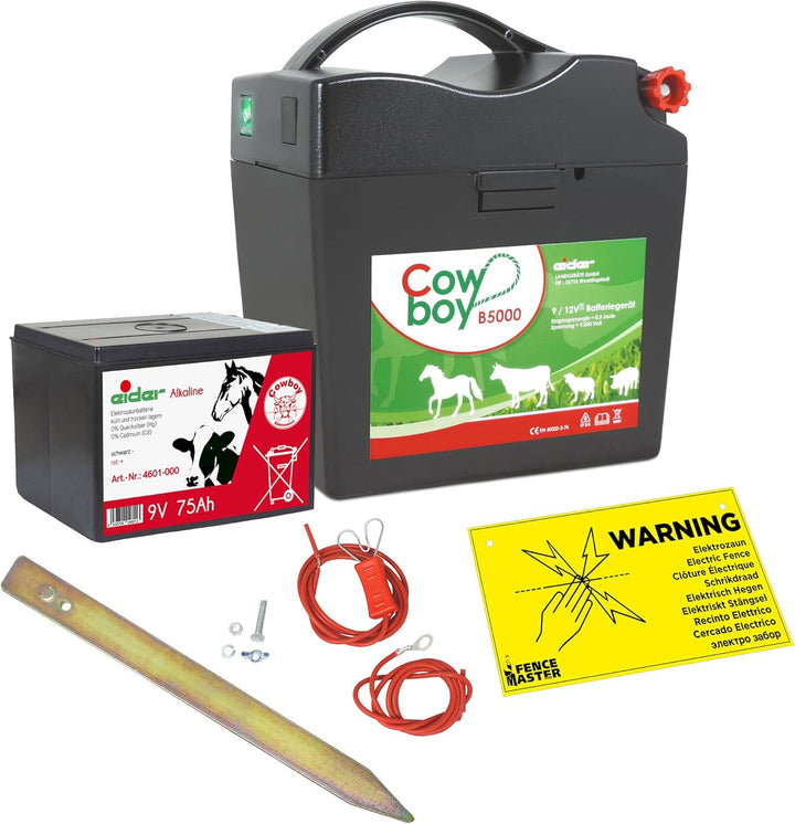 Eider 10045-500 Cowboy B 5000 + Alkaline Batterie 75 Ah