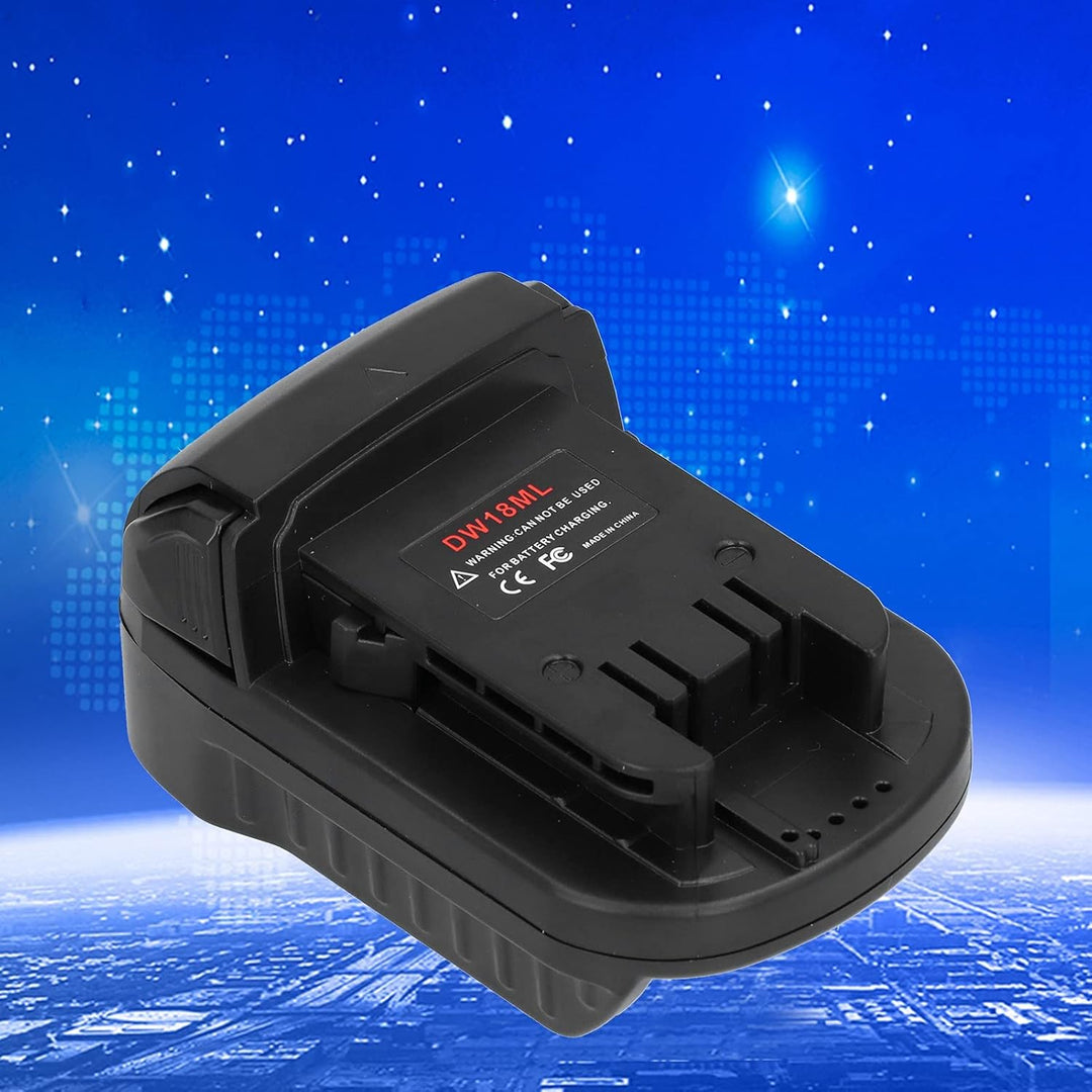 DW18ML Batterie Adapter Konverter Ersatz, 18V Lithium Batterie Adapter, DW18ML 18V auf 18V Adapter f