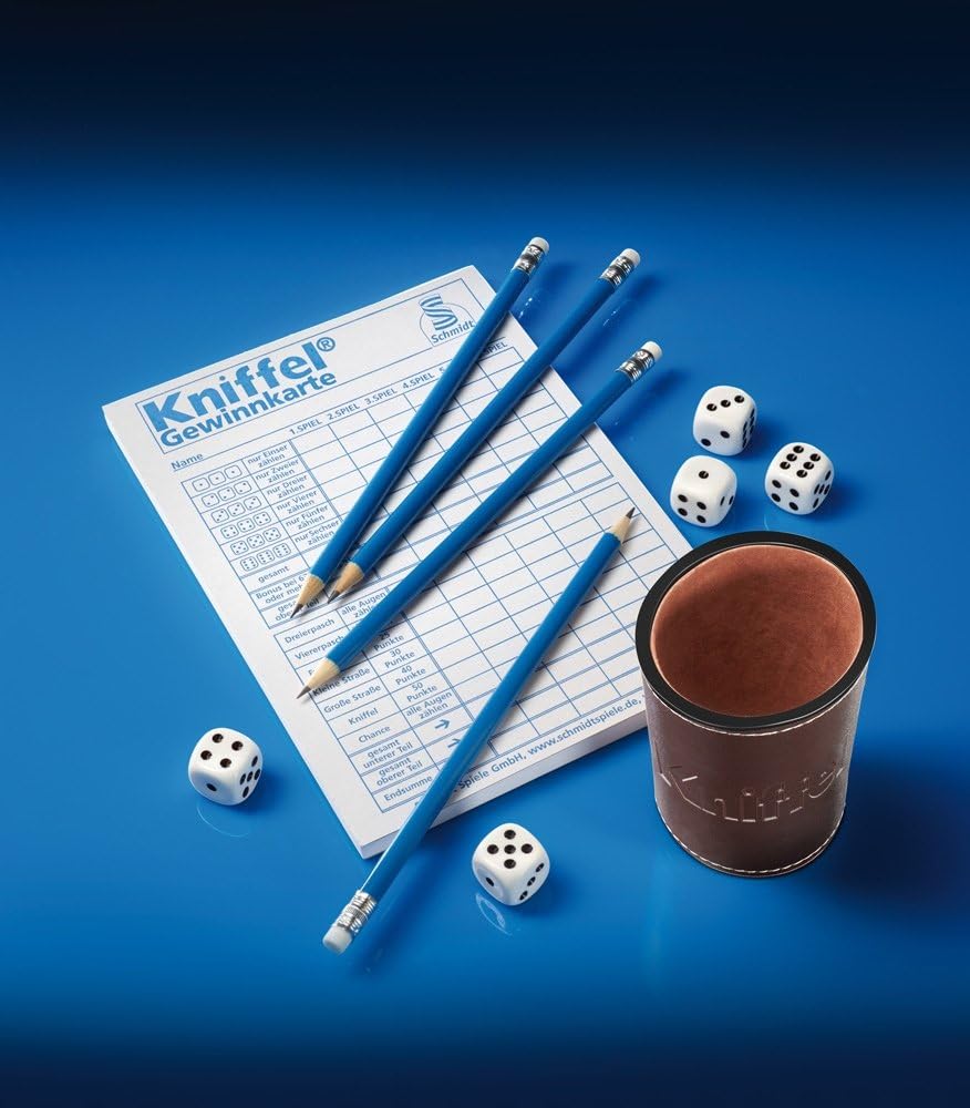 Schmidt Spiele 49197 Die grosse Spielesammlung Premium-Edition, in Einer Metallbox, Bunt & 49203 Kni