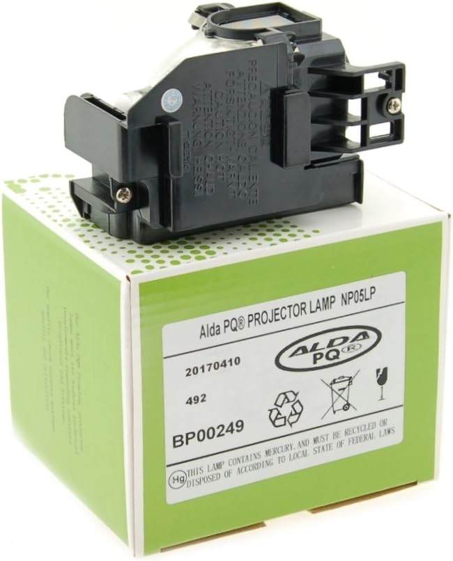 Alda PQ Premium, Beamer Lampe kompatibel mit NEC NP901W, NP905, NP905G, VT700G, VT800G, NP05LP, 6000
