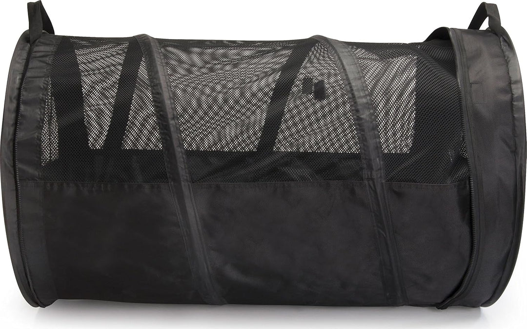 dobar® 62400 Walky Tunnel Transportbox für Haustiere - Faltbare Luxus Transporttasche - Hundetrageta