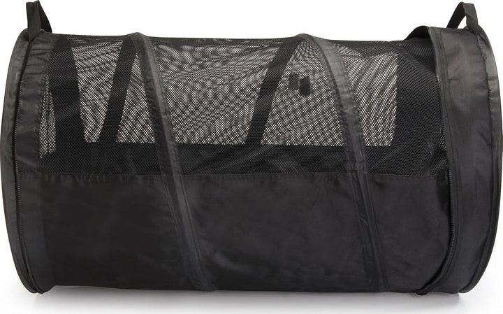 dobar® 62400 Walky Tunnel Transportbox für Haustiere - Faltbare Luxus Transporttasche - Hundetrageta