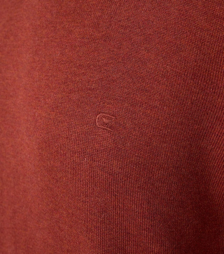 CASAMODA Herren Pullover 3XL Dunkelorange, 3XL Dunkelorange