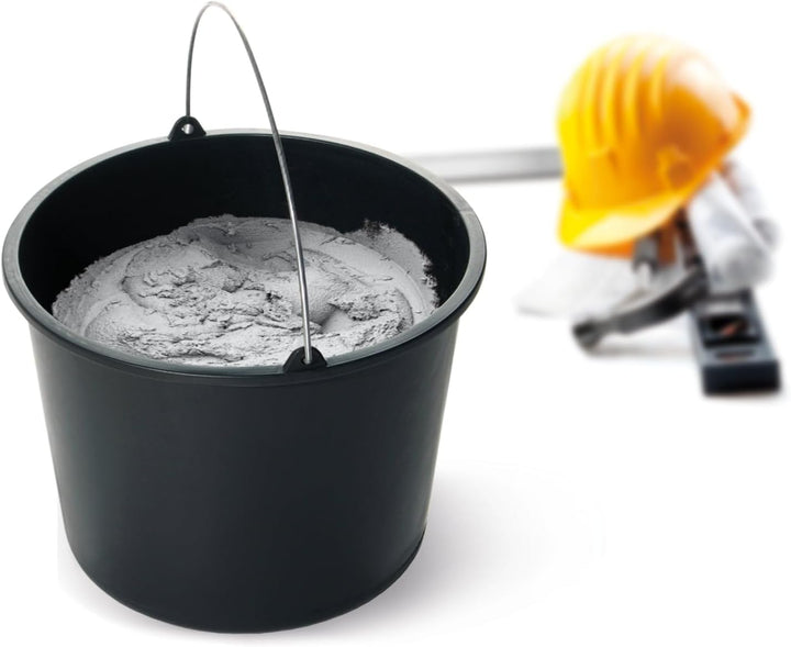 Kistenberg 10x Baueimer 20 Liter | Eimer mit Skala und ergonomischem Griff | aus robustem Kunststoff