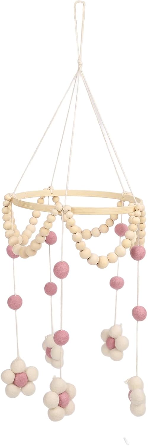 Neugeborenes Hängendes Baby Mobile, Handgefertigtes Einzigartiges Design, Sanfte Bewegung, Bettglock