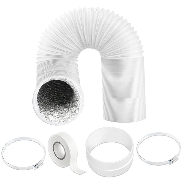 SPARES2GO Klimaanlagenschlauch-Verlängerungs-Set (6 m x 5 Zoll/125 mm)