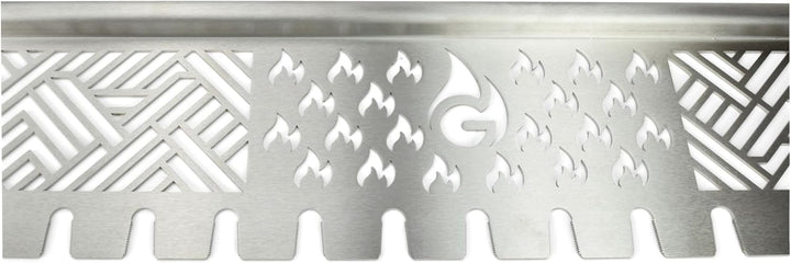 Grillrost.com Das Original Edelstahl Warmhalterost Multi-Station - passend für Weber Genesis 2 600er
