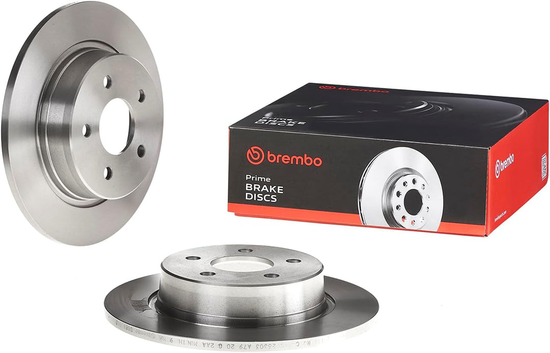 Brembo 08.B601.10 Hintere Bremsscheibe, Anzahl 2
