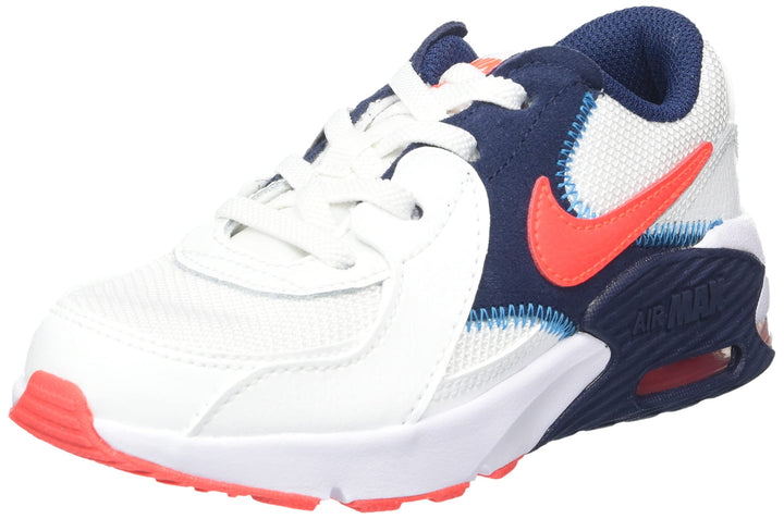 Nike Herren Air Max Excee Sneaker 31.5 EU Summit White Bright Crimson, 31.5 EU Summit White Bright C