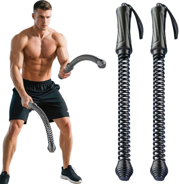 2 Stück Battle Rope Ohne Seil, Gewichtete Trainingsseile, Schwere Battle Ropes, Tragbares Fitnessger