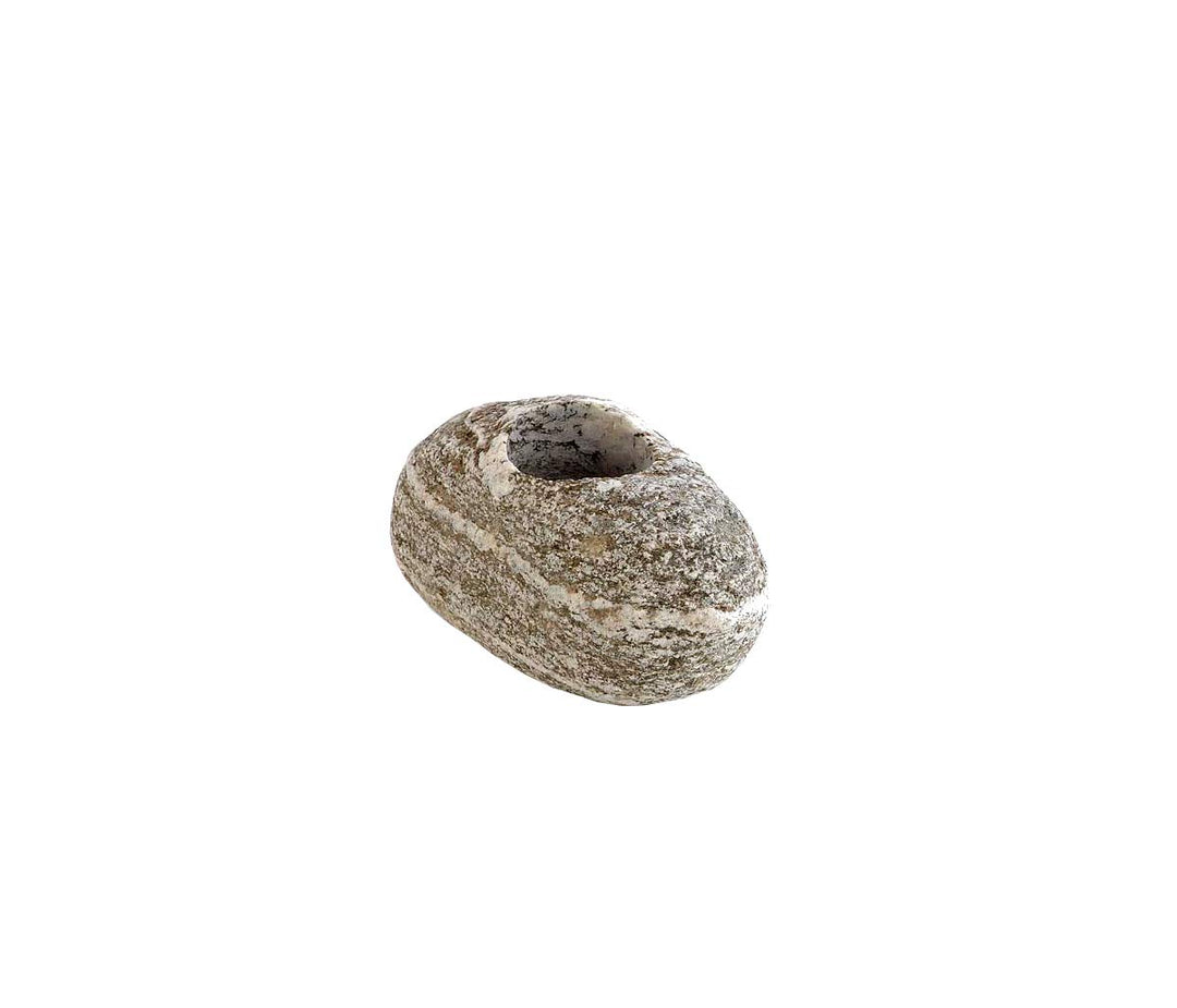 eliga Spezial-Aufgussstein mit 1 Bohrung, naturgeformt | 1er Pack