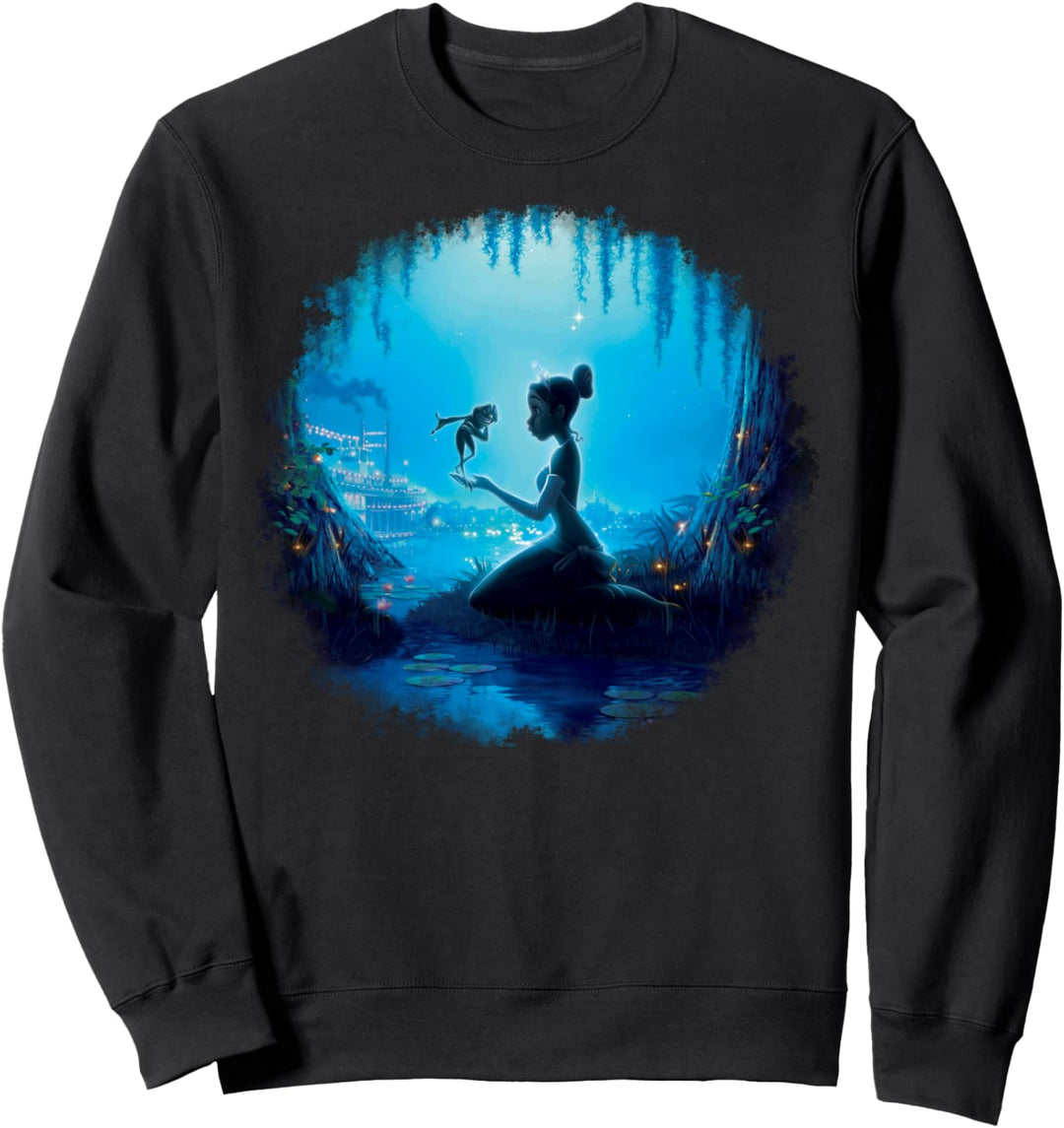 Disney The Princess And The Frog Circle Poster Sweatshirt