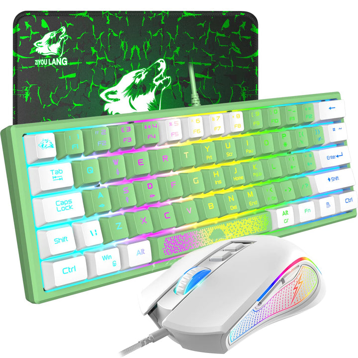 ZIYOU LANG Pc Tastatur Maus mit Kabel, mäuse, tastaturen & eingabegeräte, Gaming-Tastatur-Maus mecha