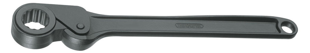 GEDORE 6255230 31 KR 44558 Freilaufknarre 12' mit Ring UD-Profil 28 mm, 28 mm