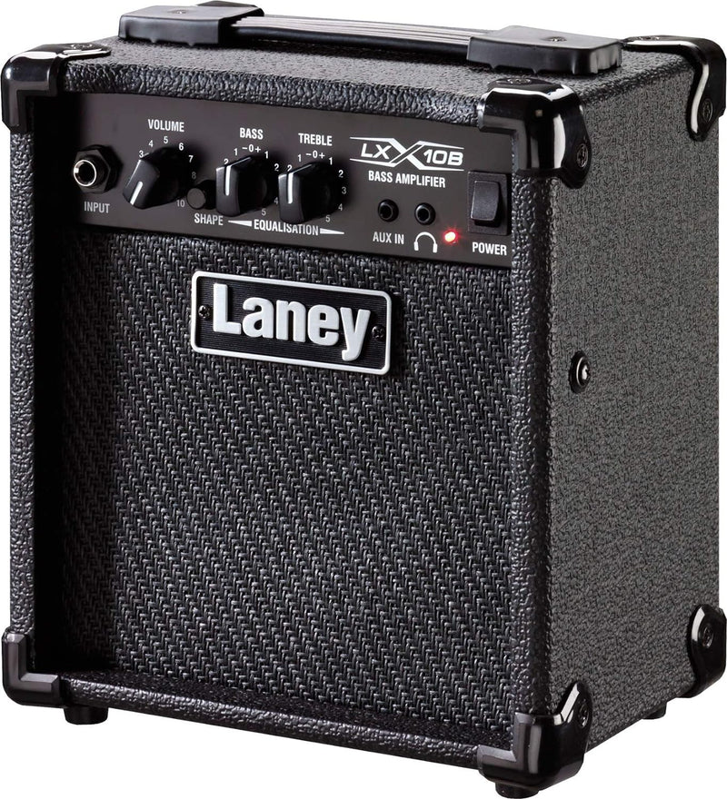 Laney LXB Series LX10B - Bass Guitar Combo Amp - 10W - 5 inch Woofer 10" Black, 10" Black