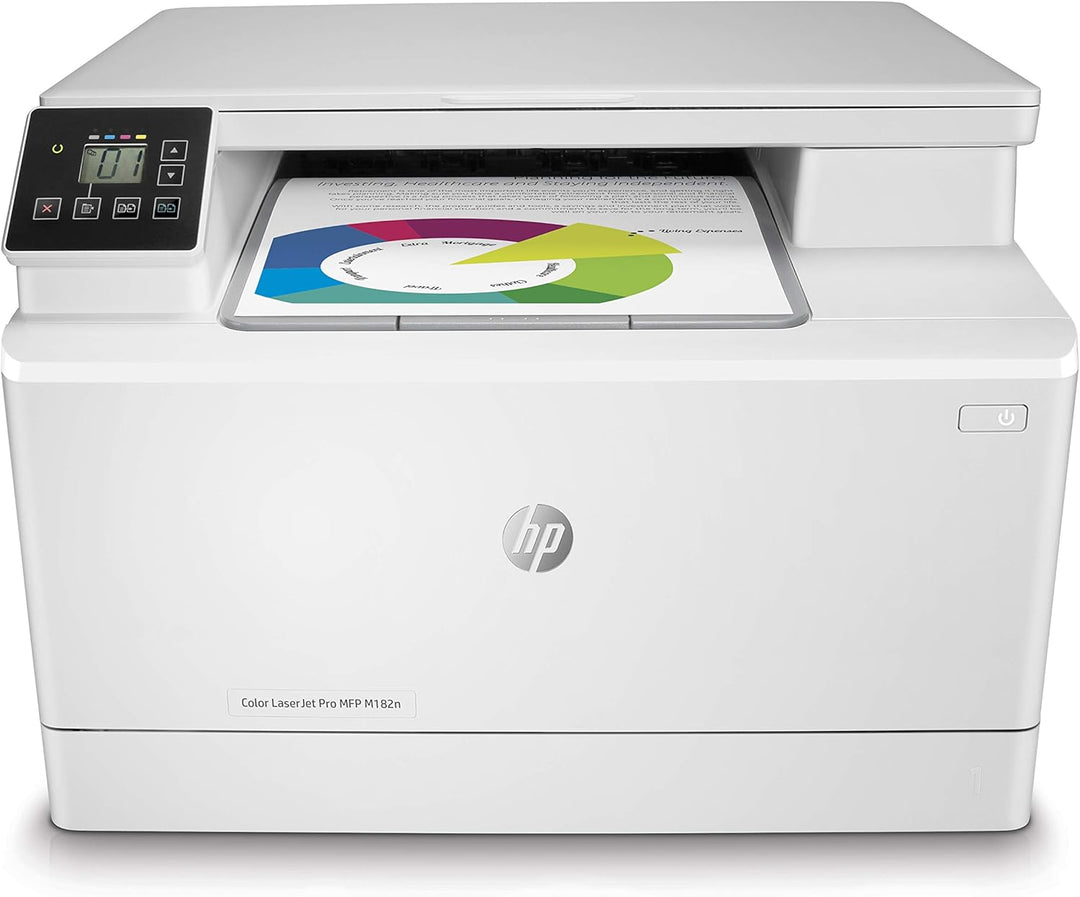 HP Color LaserJet Pro M182n Multifunktions-Farblaserdrucker (Drucker, Scanner, Kopierer, LAN, Airpri
