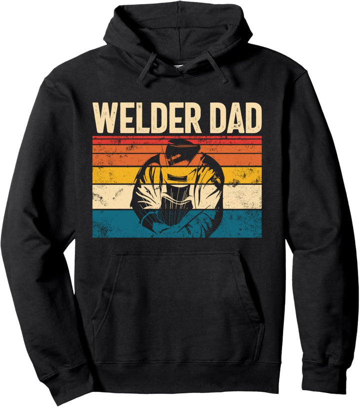Welder Dad Retro Expert Vintage Schweisser Vatertagsgeschenk Pullover Hoodie