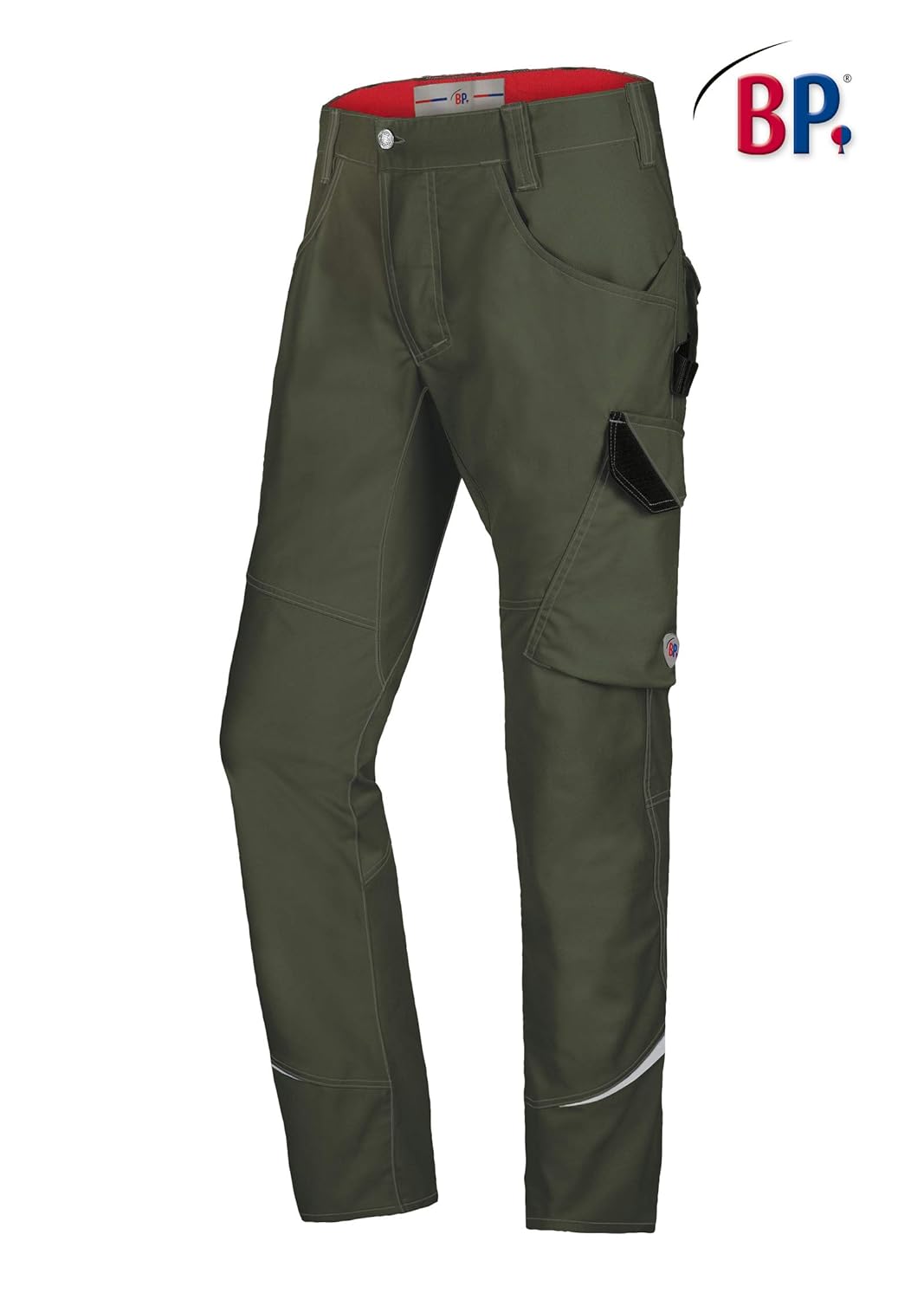 BP 1980-570-73 Schmale Arbeitshose - Schlanke Silhouette - Stretchmaterial - Elastischer Rücken - Er