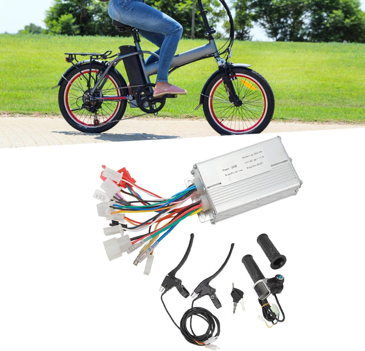 BuyWeek Elektrofahrrad Brushless Motor Controller Kit, 36V 48V 250W Bürstenloser Motor Controller Ga