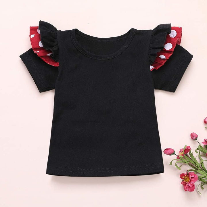 Verve Jelly Baby Mädchen Röcke Set Kleinkind Overall Kleid Ostern Kleidung kurze Ärmel Shirt + Strum