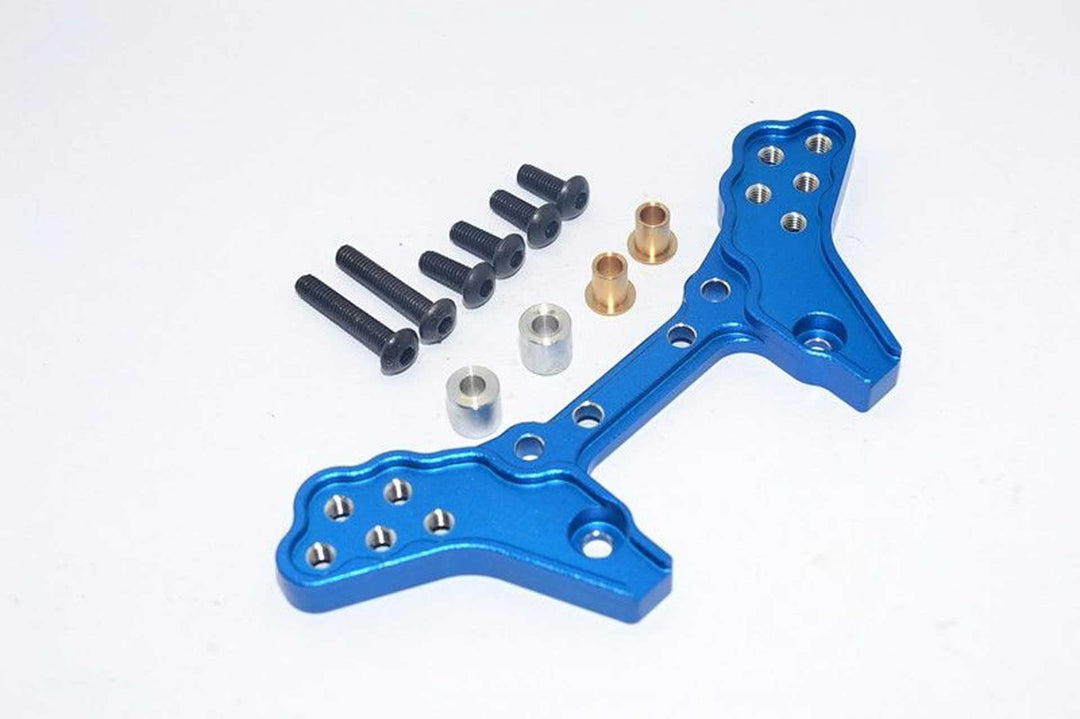 GPM DT-03 Tuning Teile Aluminium Rear Shock Tower - 1Pc Blue