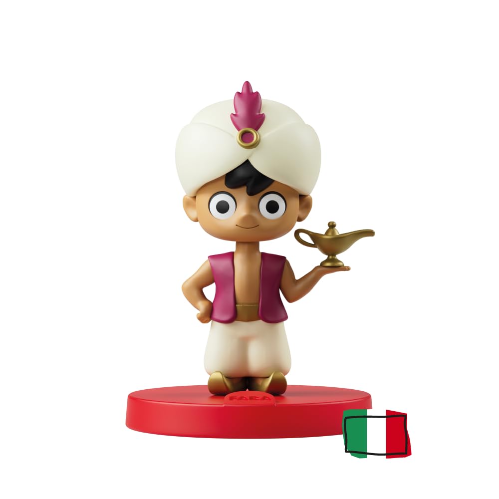 FABA Aladino Klangfigur - Klanggeschichten - Spielzeug, pädagogische Inhalte, italienische Version,