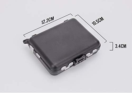 Fishing Terminal Tackle, 160 Stück Fishing Tackle Box - Angelhaken, Kurbelhaken, Bleisinker, Trigemi