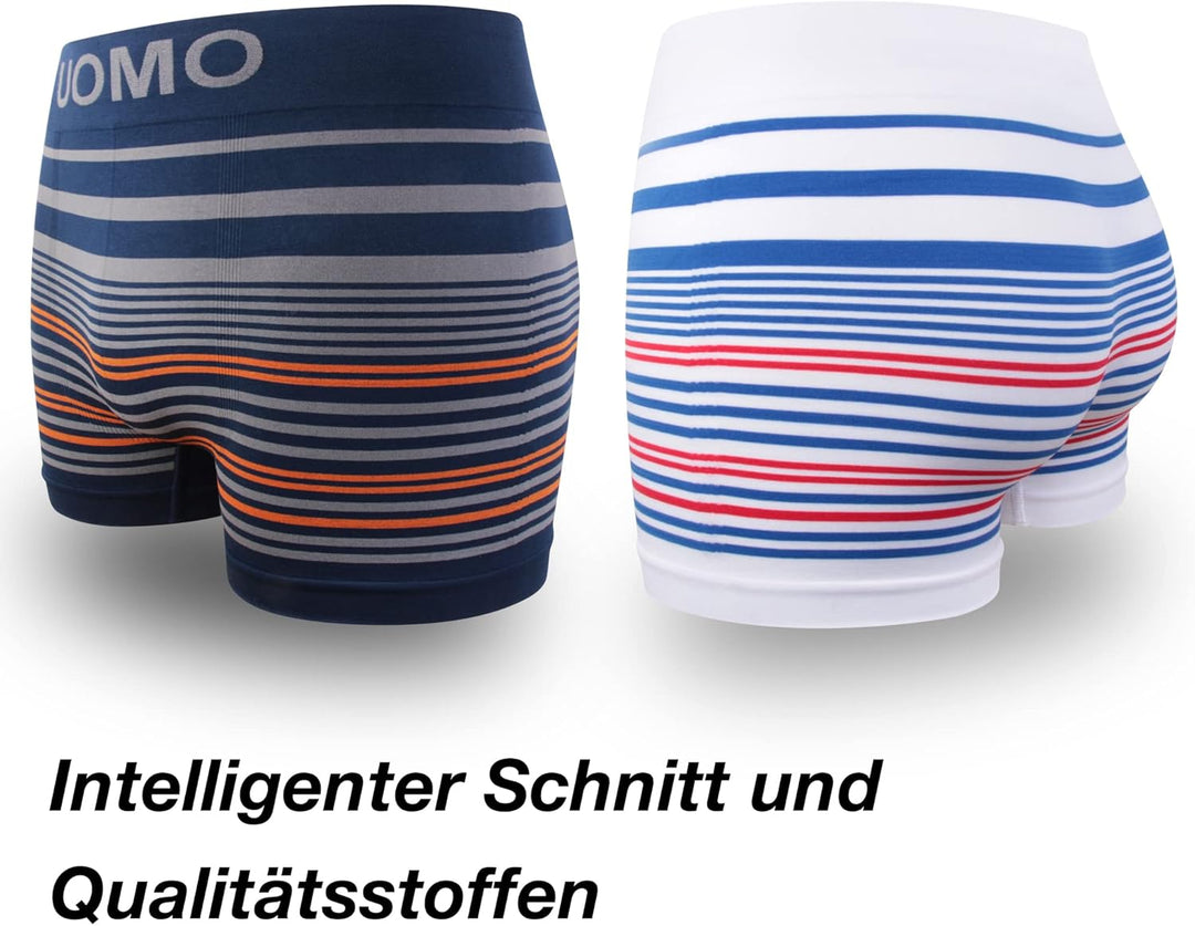 L&amp;K 10er Pack Herren Retroshorts Boxershorts Men Mikrofaser in 10 verschiedenen Modelle 1209 S-M 10e