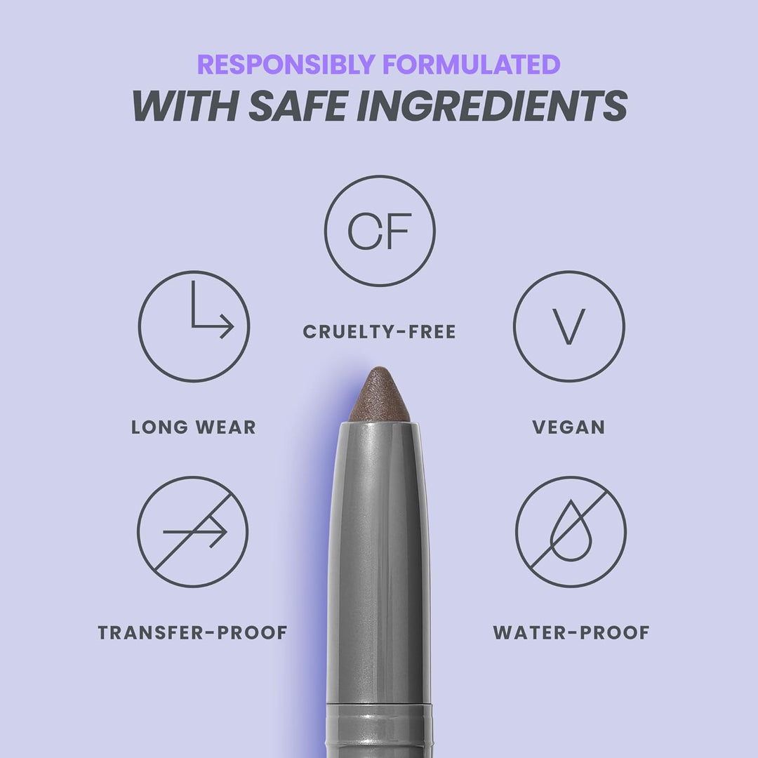 Wonderskin IYKYK Lidschattenstift – Langanhaltender Lidschattenstifte, wischfester und wasserfester