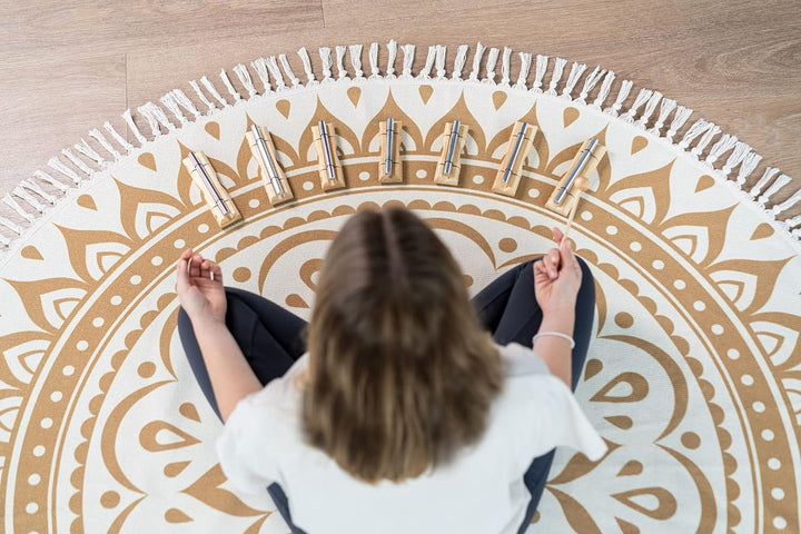 Sonic Energy Energy Chimes Chakra Set – 7 planetarisch gestimmte Klangstäbe für jedes Chakra – für M