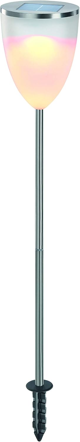 Esotec Solar Stableuchte Tropic Light, Duo Color, 2 Lichtfarben warmeiss kaltweiss, LED Steckleuchte