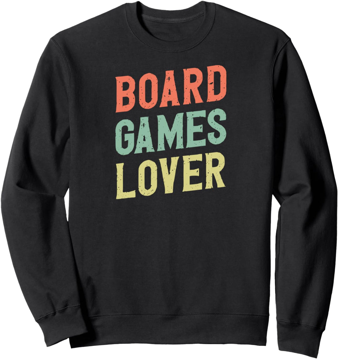 Board Games Lover Geschenk Brettspiel Sweatshirt