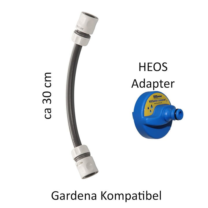 TW-DES Befüllset "COMPLETE" mit Befüllfilter, Adapter, Schlauch für Wohnmobil, Caravan, Wohnwagen, B