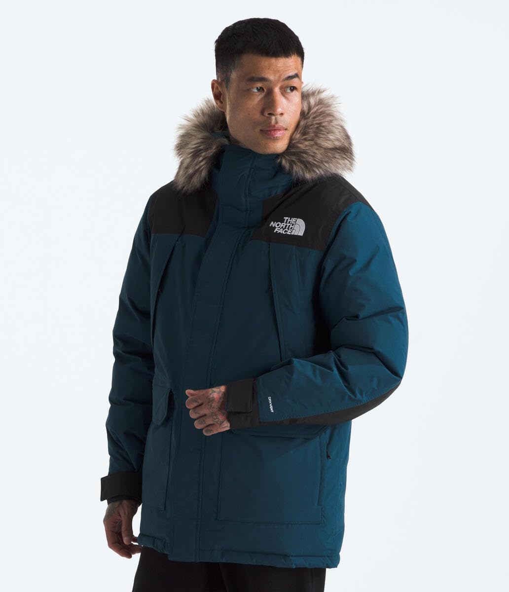 The North Face Herren Mcmurdo Cordovan Jacke XXL Midnight Petrol/Tnf Bla, XXL Midnight Petrol/Tnf Bl
