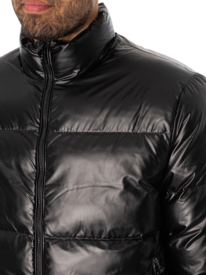 EA7 Gewebte Bomberjacke für Herren, Schwarz XXL Schwarz, XXL Schwarz