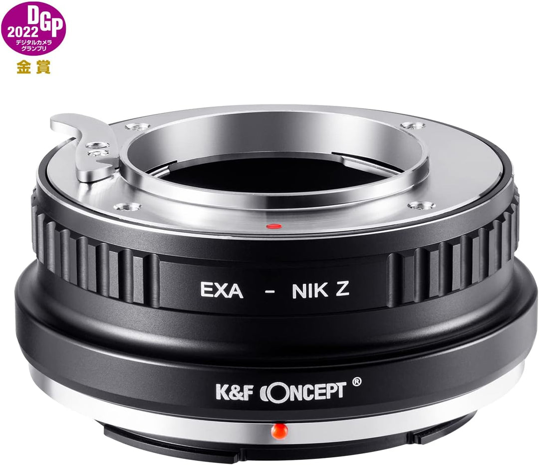 K&F Concept Lens Mount Adapter EXA-NIK Z Manueller Fokus Kompatibel mit Exakta, Auto Topcon Objektiv