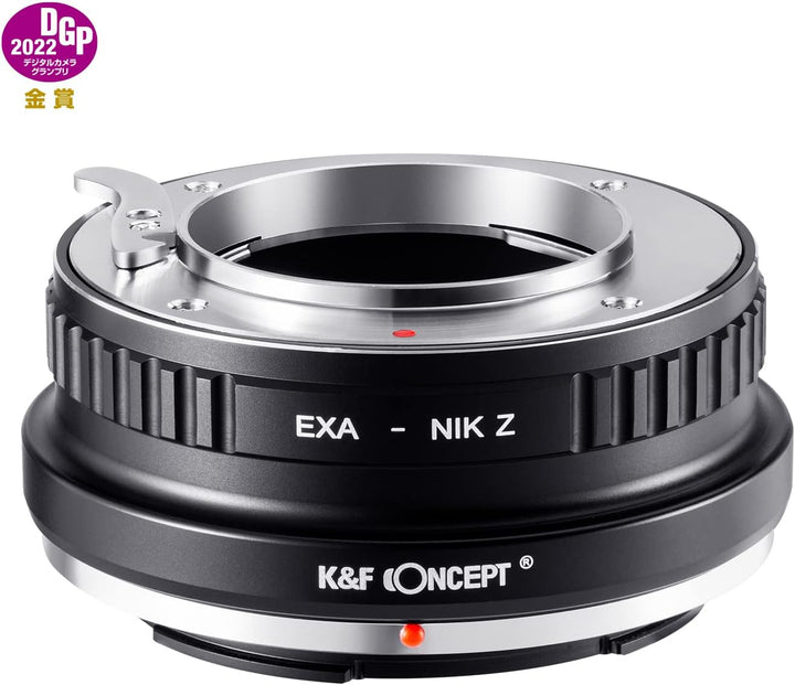 K&F Concept Lens Mount Adapter EXA-NIK Z Manueller Fokus Kompatibel mit Exakta, Auto Topcon Objektiv