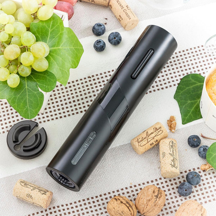 InnovaGoods - Elektrischer Korkenzieher Corkbot, Leise und Effizient, Elegantes Design, Langlebig au