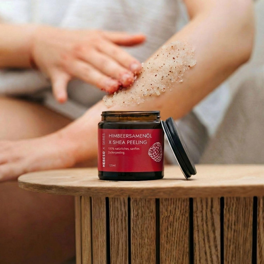 Natürliche Kaktusfeigenkernöl Peeling – Feuchtigkeitsspendend, nährend & regenerierend – Vegan & hau