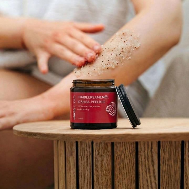Natürliche Kaktusfeigenkernöl Peeling – Feuchtigkeitsspendend, nährend & regenerierend – Vegan & hau