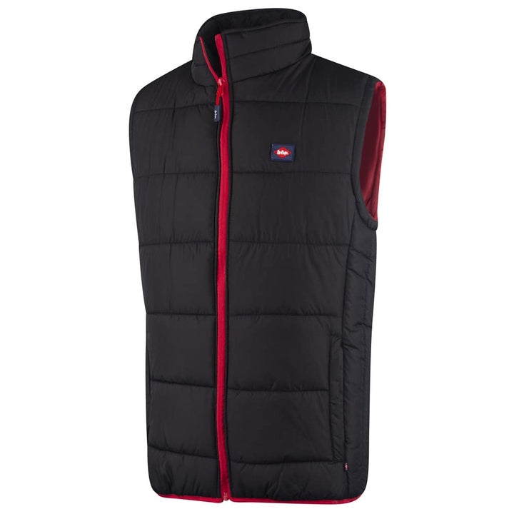 Lee Cooper Arbeitskleidung Herren Arbeitssicherheit Leichte Padded Vest Gilet Warmer mit Kontrastnäh