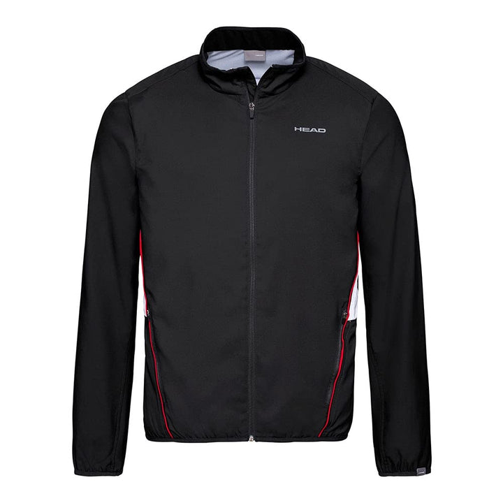 HEAD Herren Club Jacket M Tracksuits S Schwarz, S Schwarz